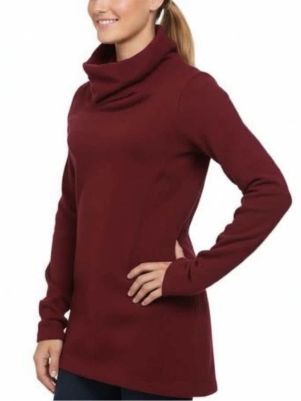 Arc’teryx Desira Cowl Funnel Turtleneck Pullover Sweater Fleece Tunic Small